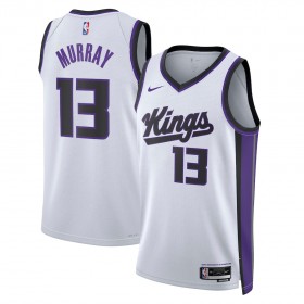 Maillot NBA Sacramento Kings Keegan Murray Nike 2023-24 Association Edition Blanc Swingman - Homme